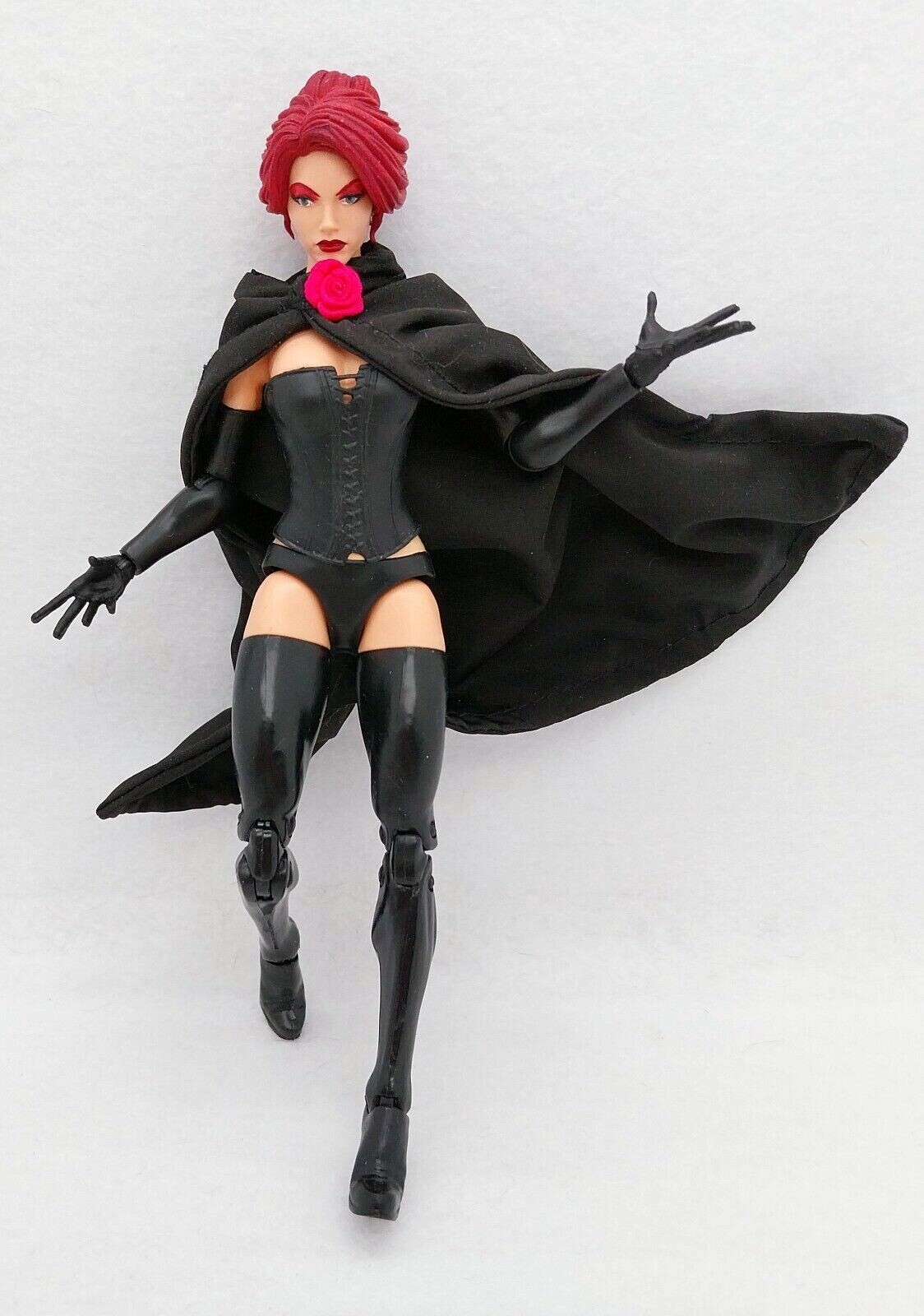 SU-C-GBQ: 1/12 Wired Black Cape for Marvel Legends Goblin Queen
