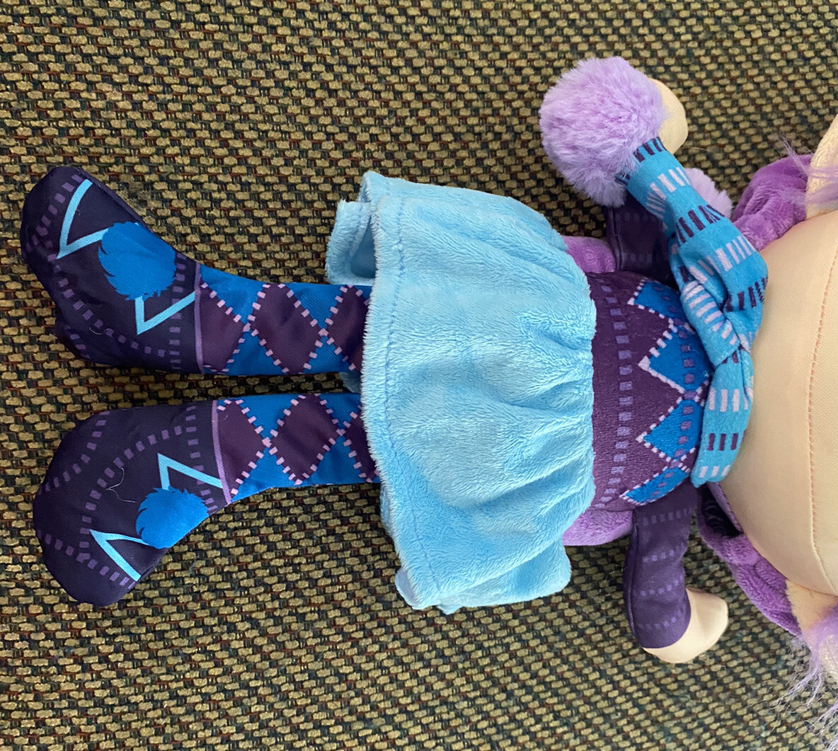 Flip Zee Trolls 2 in 1 Doll by Jay Play 15” 3+ Years Plush 2018 Stuffed Plushie