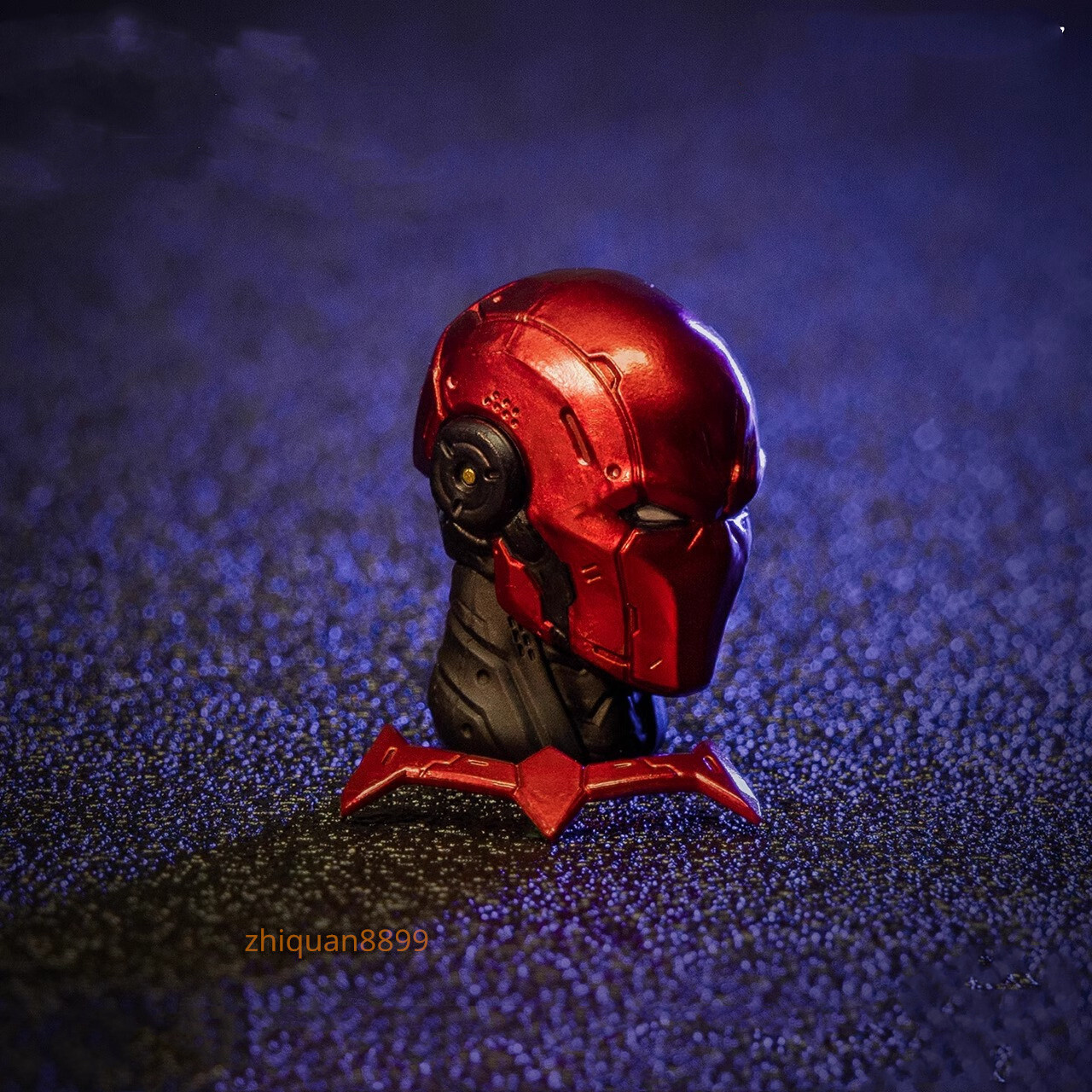 1/12 Red Hood Red Mask Head Sculpt for 12in Action Figure Sodier Body Toy