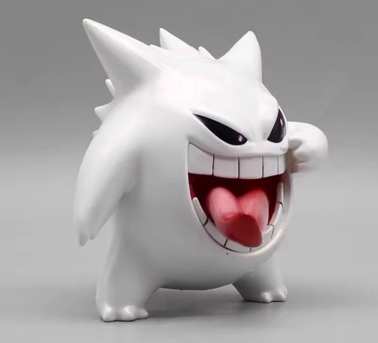 Gengar White Transparent PVC Action Figure Limited Edition New 8cm No BOX