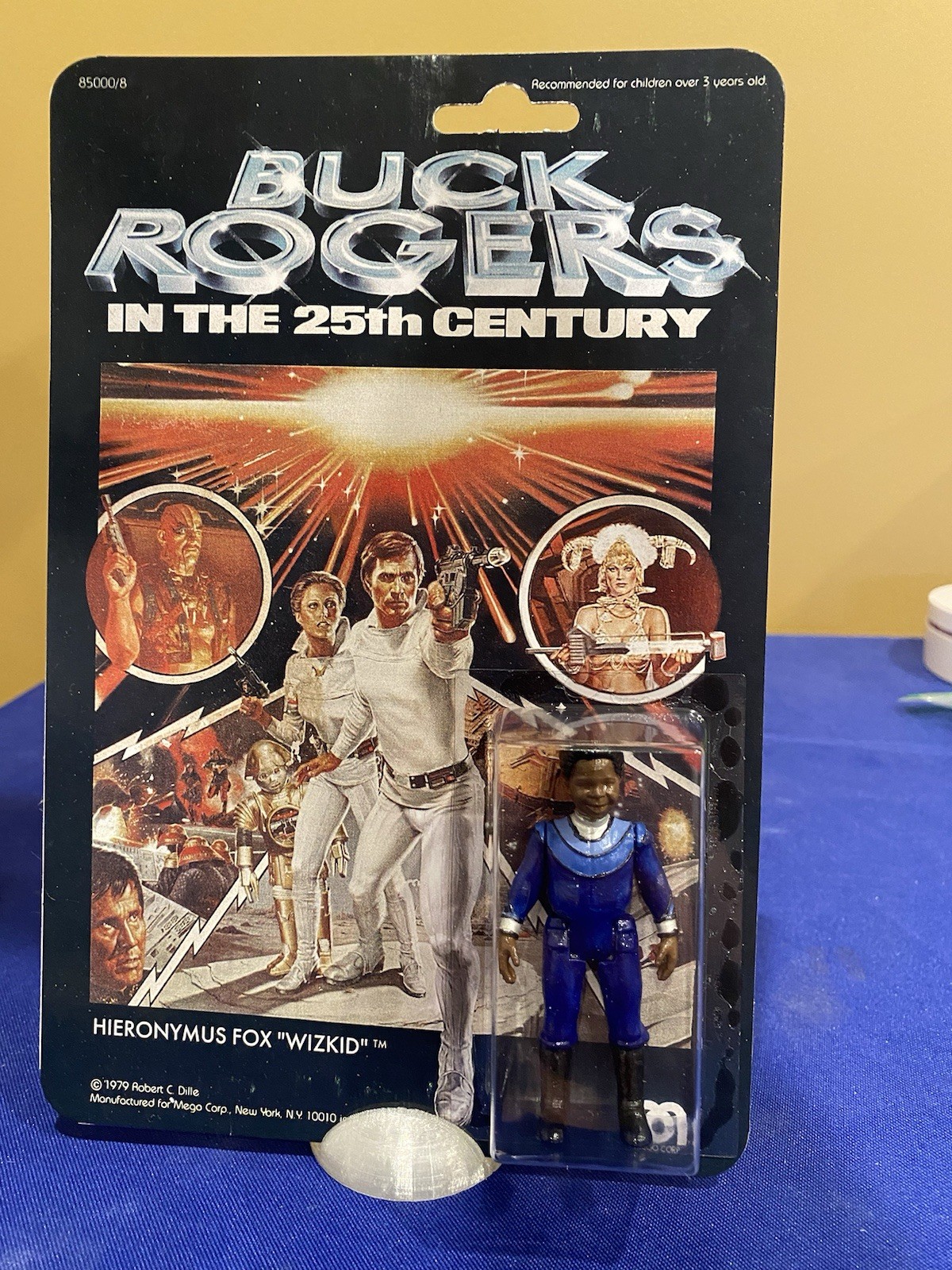 Buck Rogers Wizkid Custom/Posable Action Figure 3.75 Reproduction Card