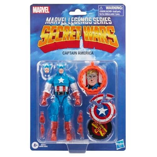Marvel Legends Series Captain America Secret Wars Retro 6-In Action Figure G0781