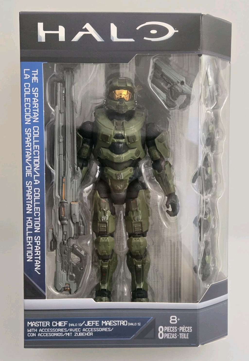 MIB Halo Spartan Collection Halo 5 Master Chief Figure