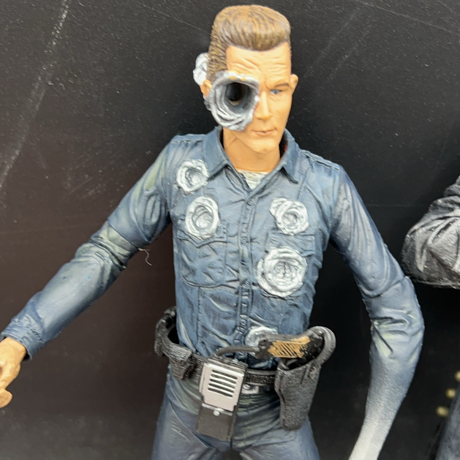 McFarlane Toys Movie Maniacs T2 T-1000 T-800 Action Figures 2001