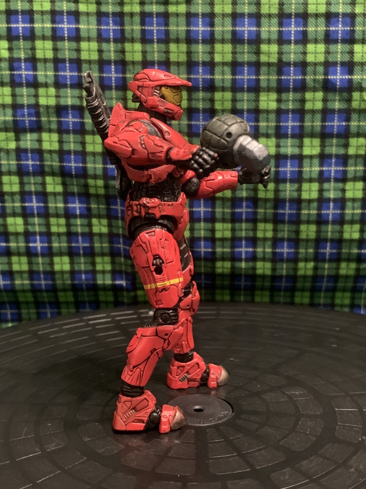 McFarlane Halo 3 Series 1 SPARTAN SOLDIER MARK VI RED figure