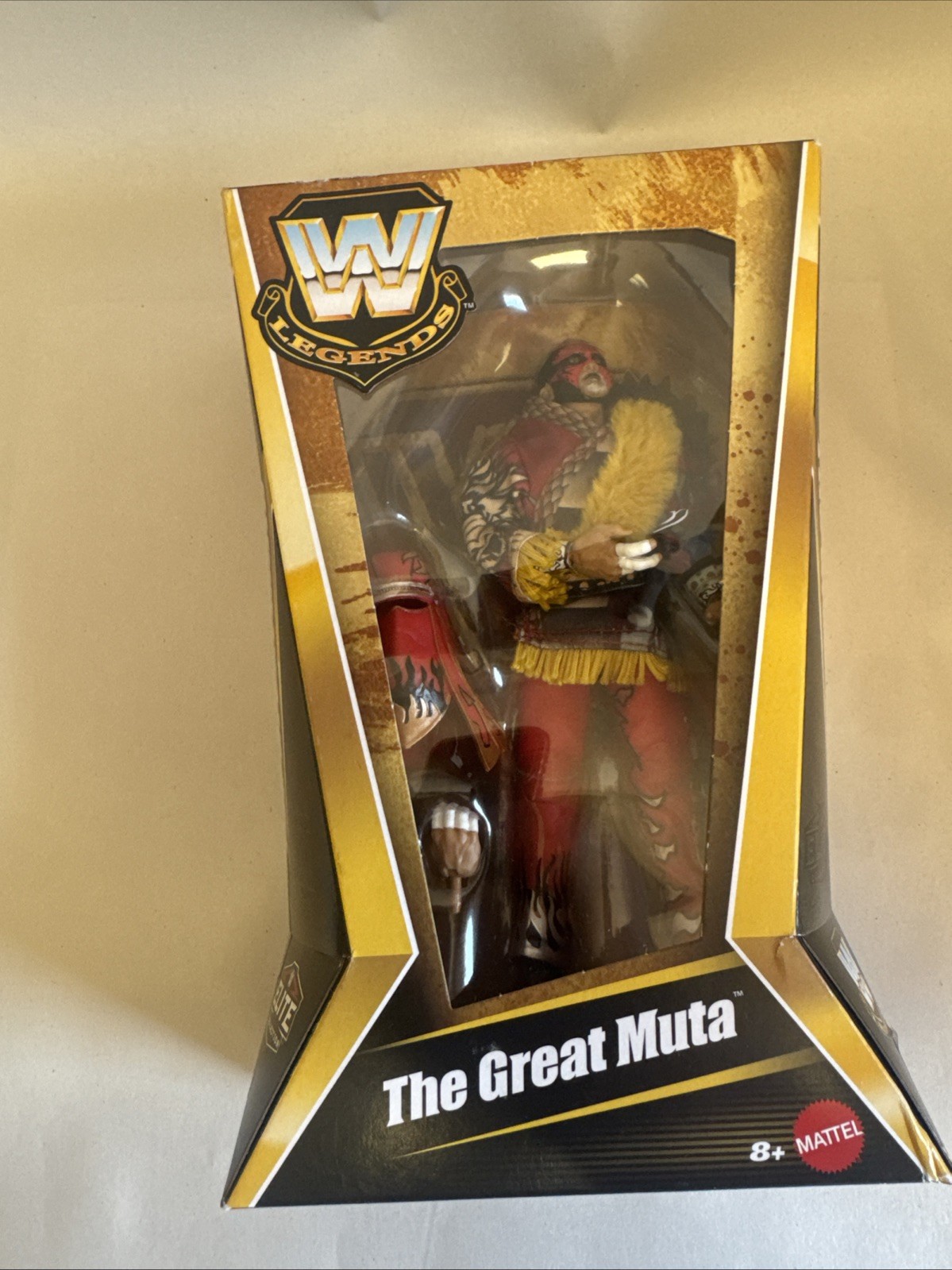 Mattel WWE Legends Elite Collection The Great Muta Figure, Series 27 New