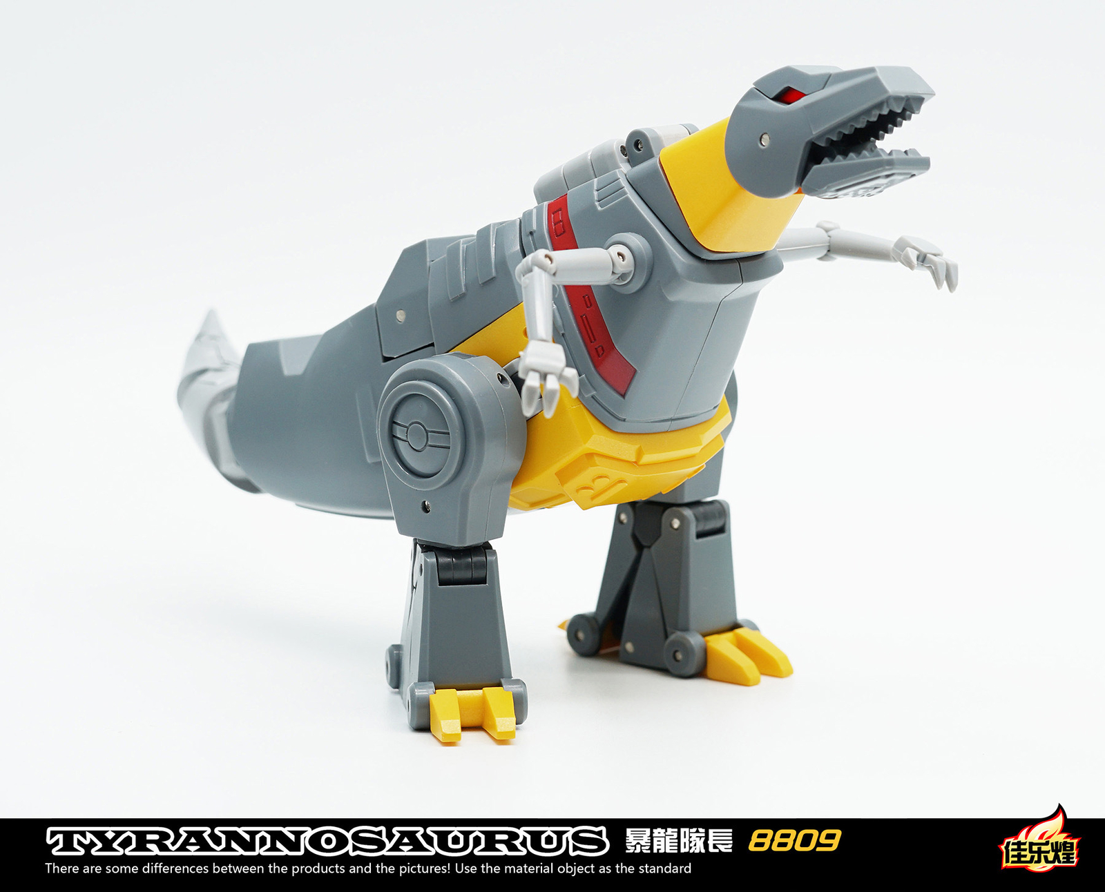 New Grimlock Autobot Dinobot Knight 8809 Action Figure Deformabl Robot Toys 5″