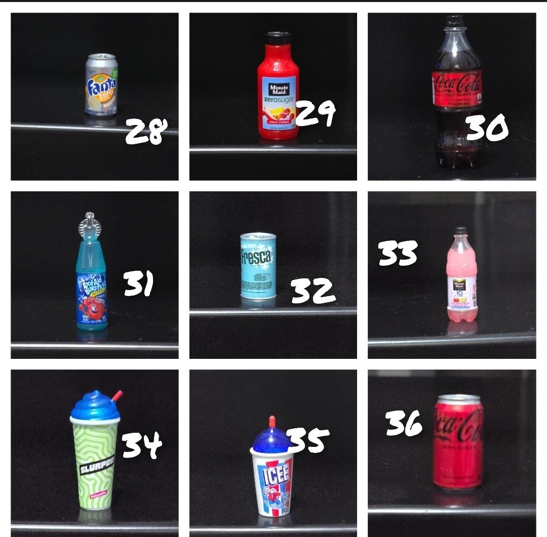 Mini Brands Series 4 & 5 Collectibles | Miniature Food Toys (1/6 Scale) Doll