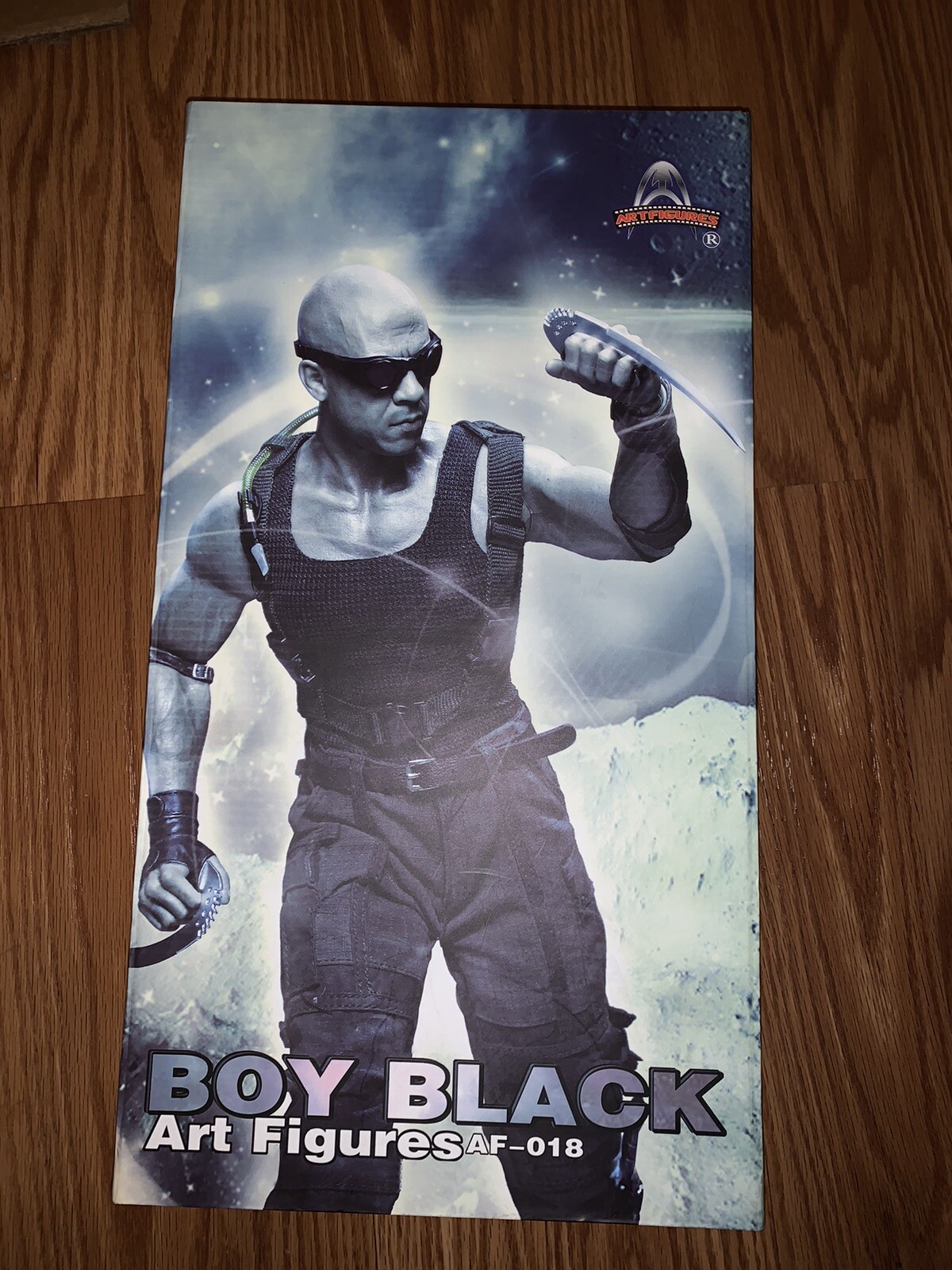 Art Figures BOY BLACK AF-018 RIDDICK NO RETURNS ACCEPTED ALL SALES ARE FINAL