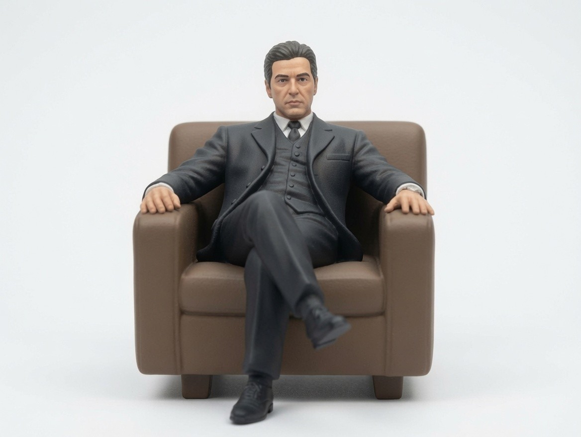 Custom Made Figurine The Godfather Michael Corleone – 15cm tall
