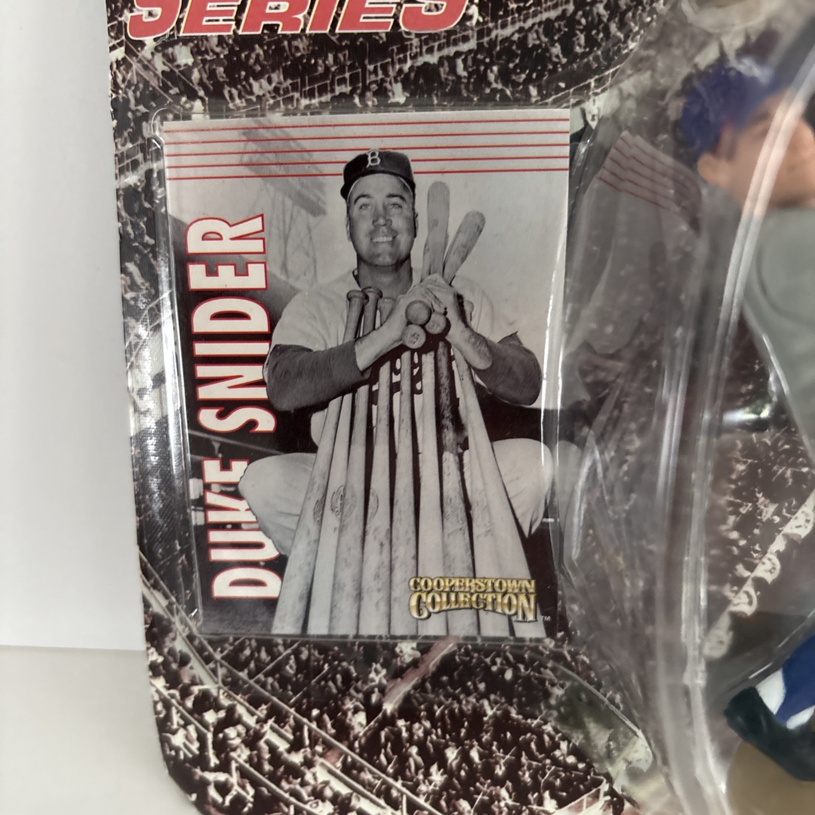VTG Starting Lineup Cooperstown Collection Duke Snider 1997 MLB Dodgers Figure