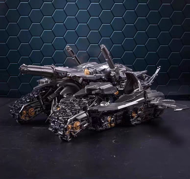 US SHIP_LS06 Transformers Figure/Black Mamba Transformation Tank Mega Commander