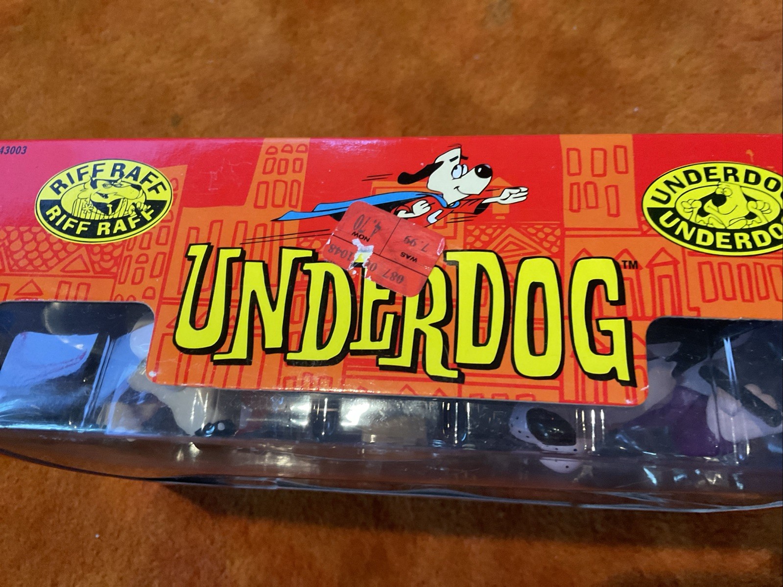 Underdog and Riff Raff Limited Edition Collectible Figure New in Box 1998