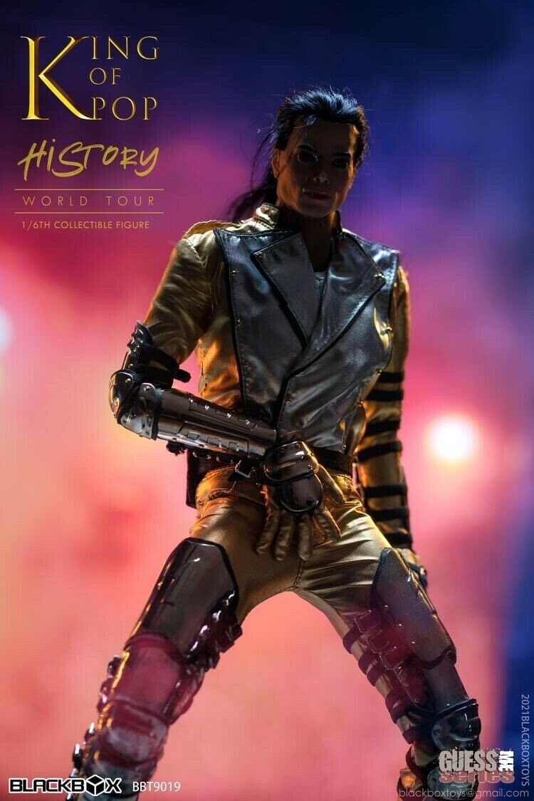 BLACKBOX BBT9019 1/6 Scale King Of Pop World Tour Michael Jackson