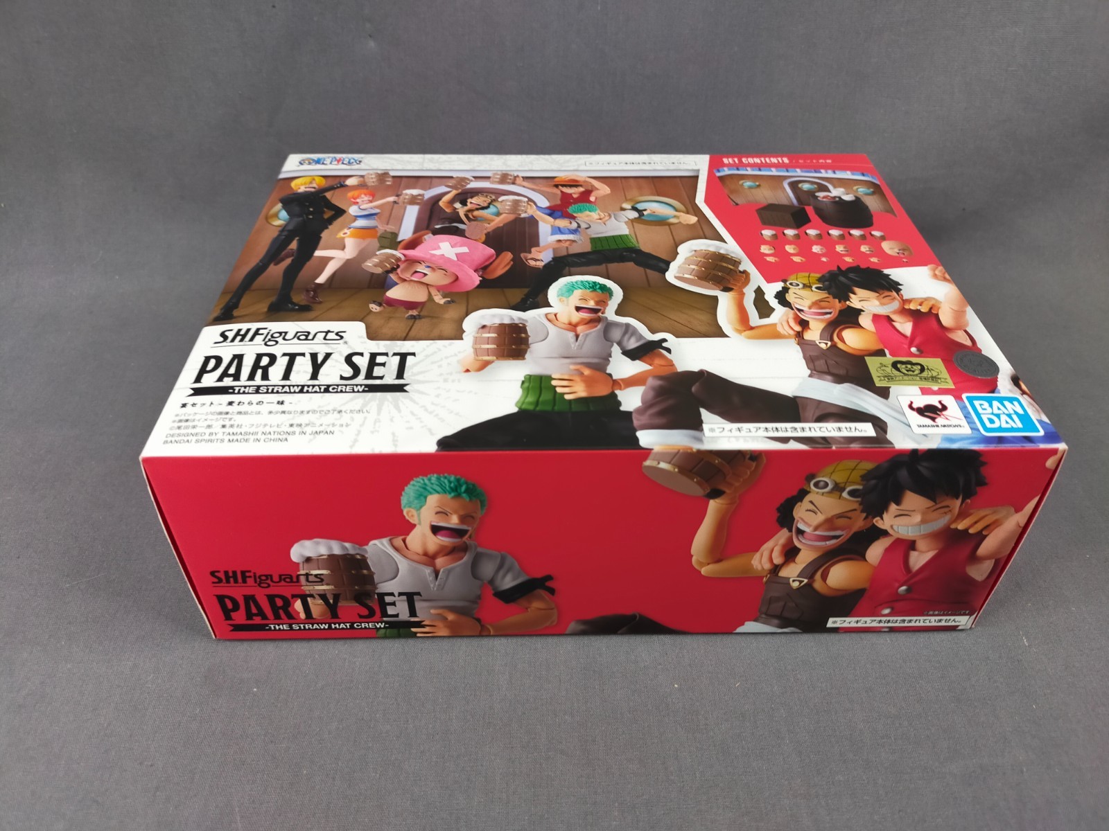 S.H. Figuarts Party set THE STRAW HAT CREW ONE PIECE BANDAI SPIRITS JAPAN NEW