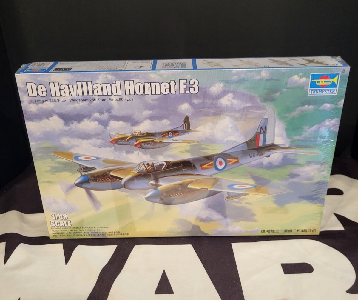 De Havilland Honret F.3 1/48 TRUMPETER Military Model Kit MIB NEW