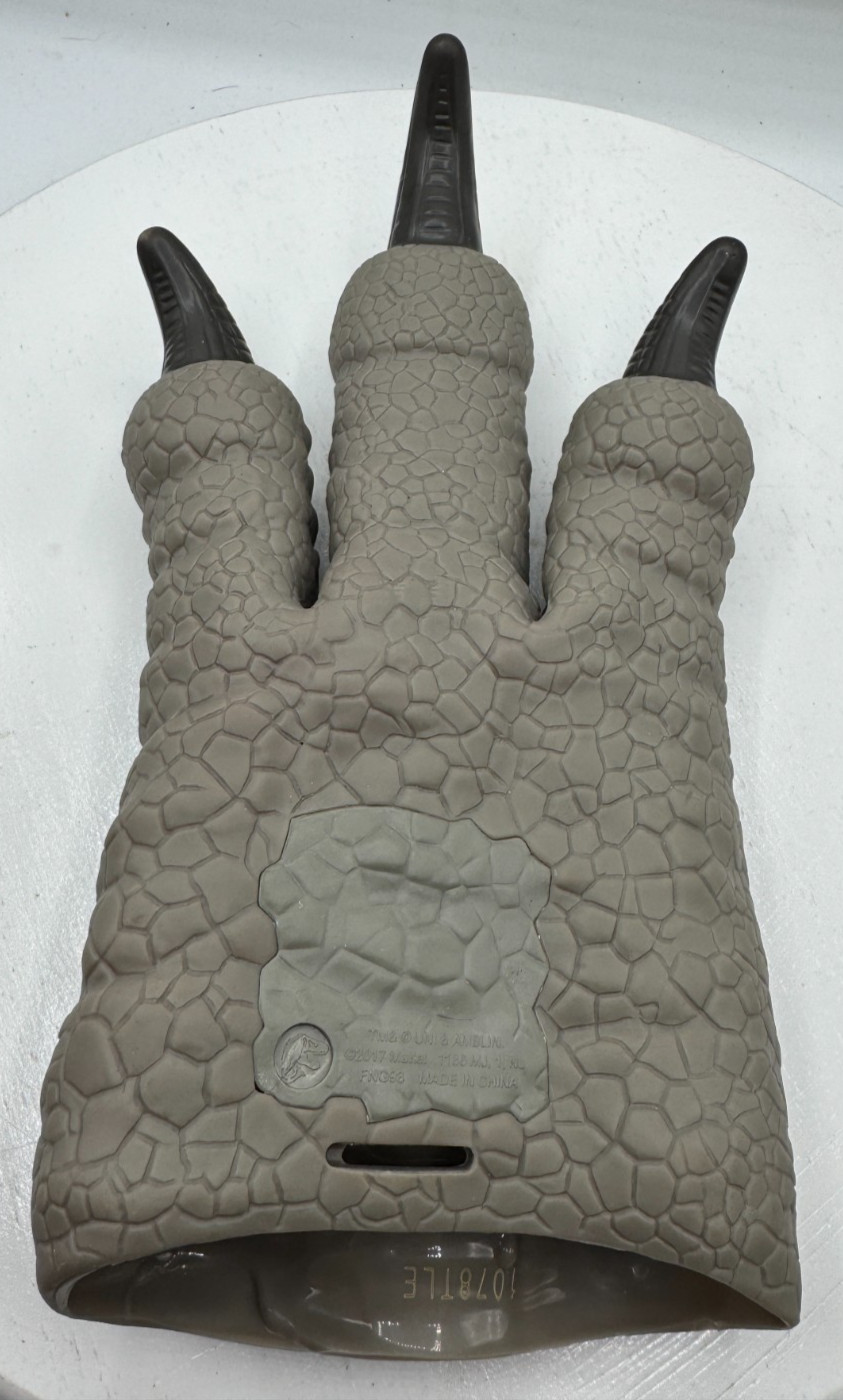 Jurassic World Park 2017 Mattel Velociraptor Blue Claws One Size Single Glove