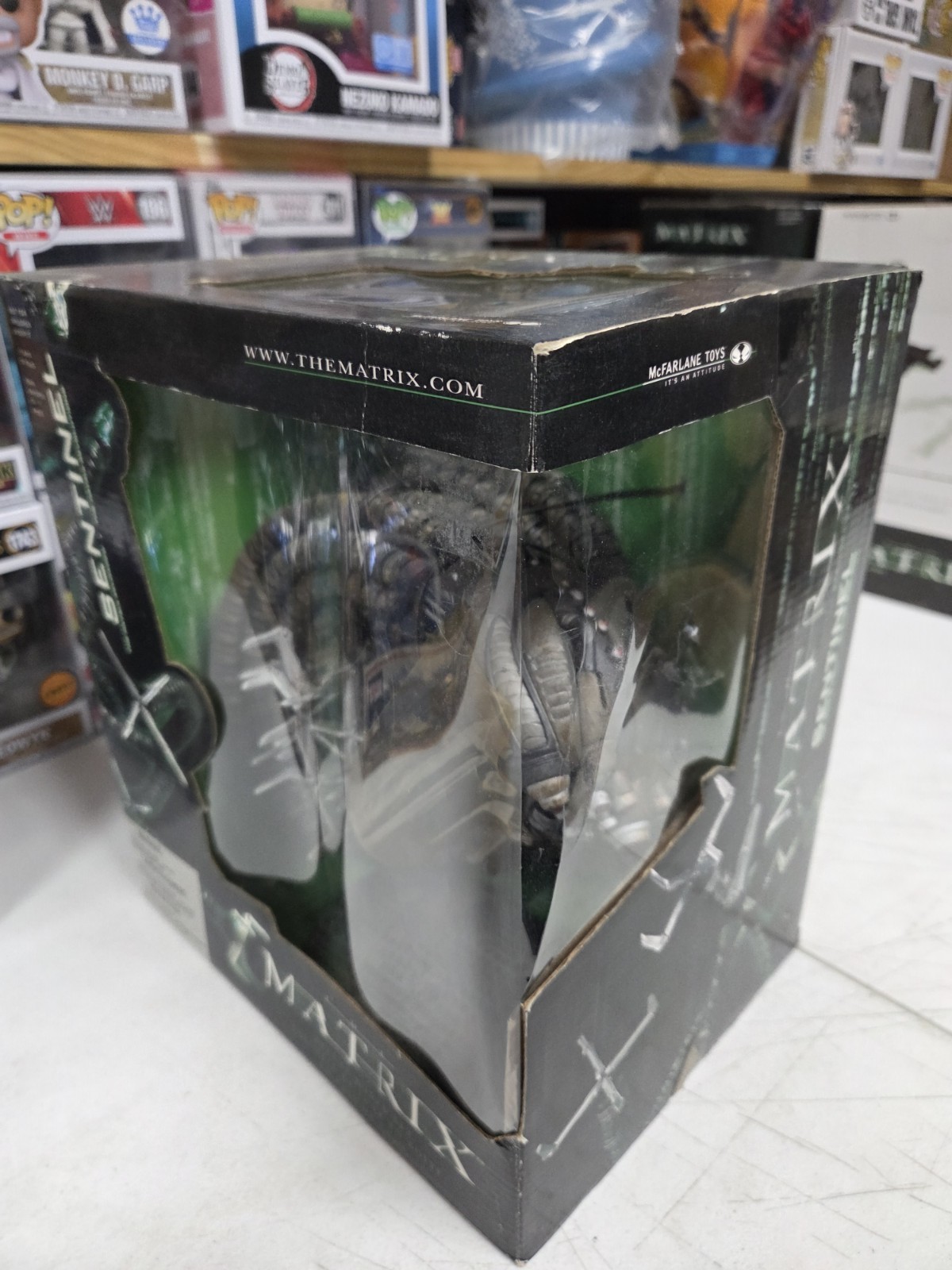 The Matrix Sentinel Figure McFarlane Toys Deluxe Box Set