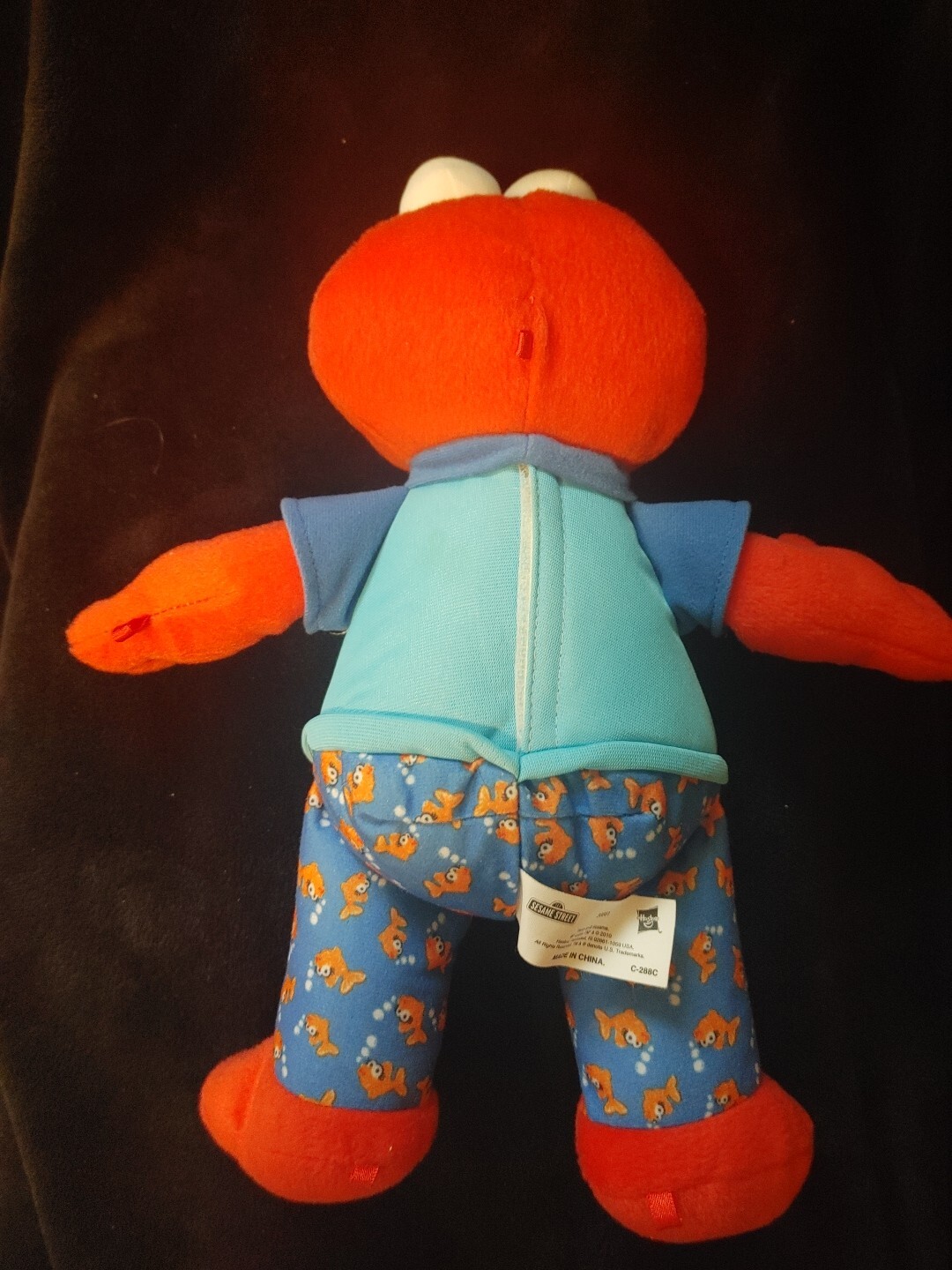 Sesame Street Plush Sleepy Time Elmo So Sleepy Lullaby & Goodnight 2010 Hasbro