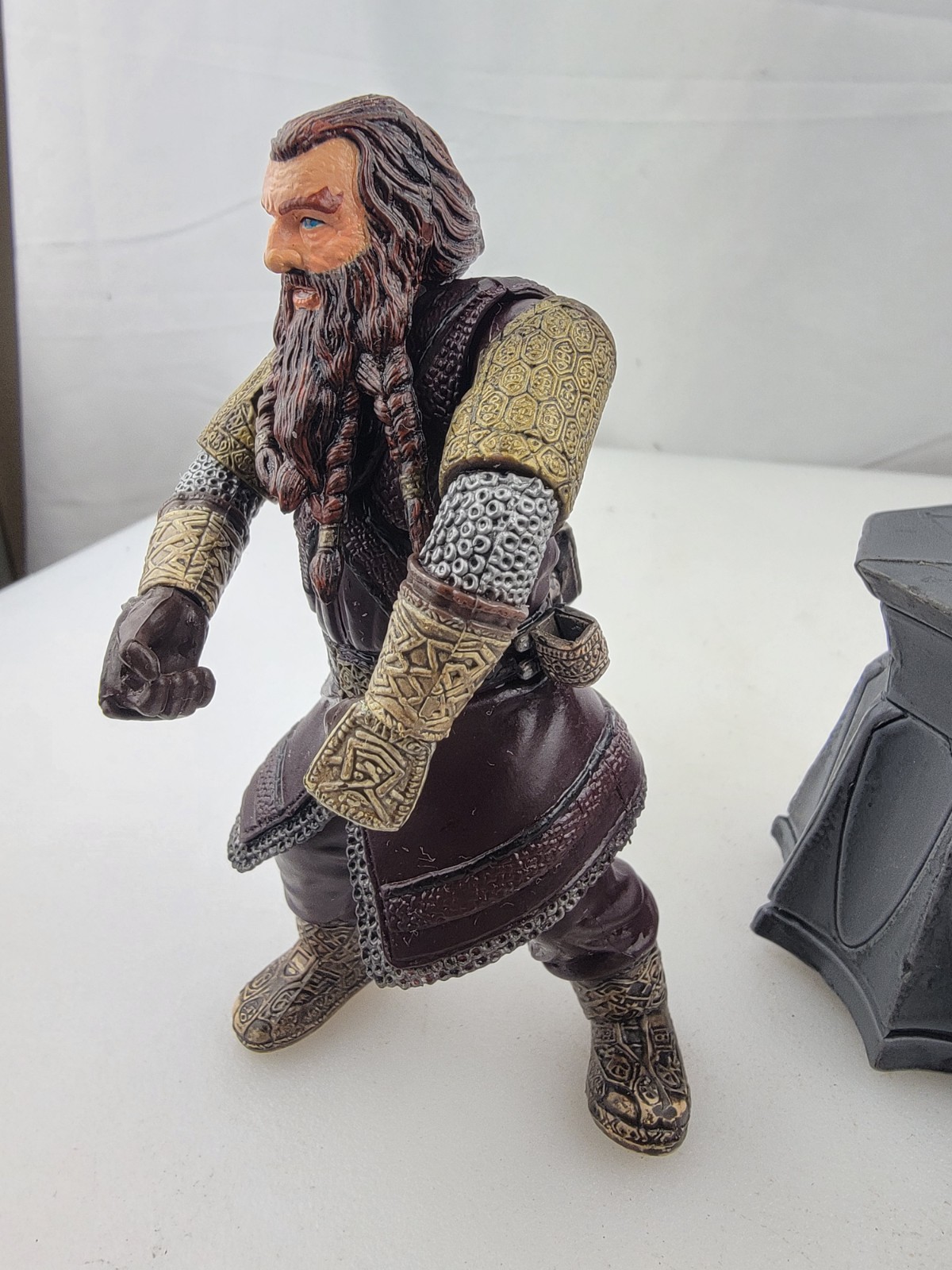 TOY BIZ LORD OF THE RINGS THE FELLOWSHIP OF THE RING GIMLI