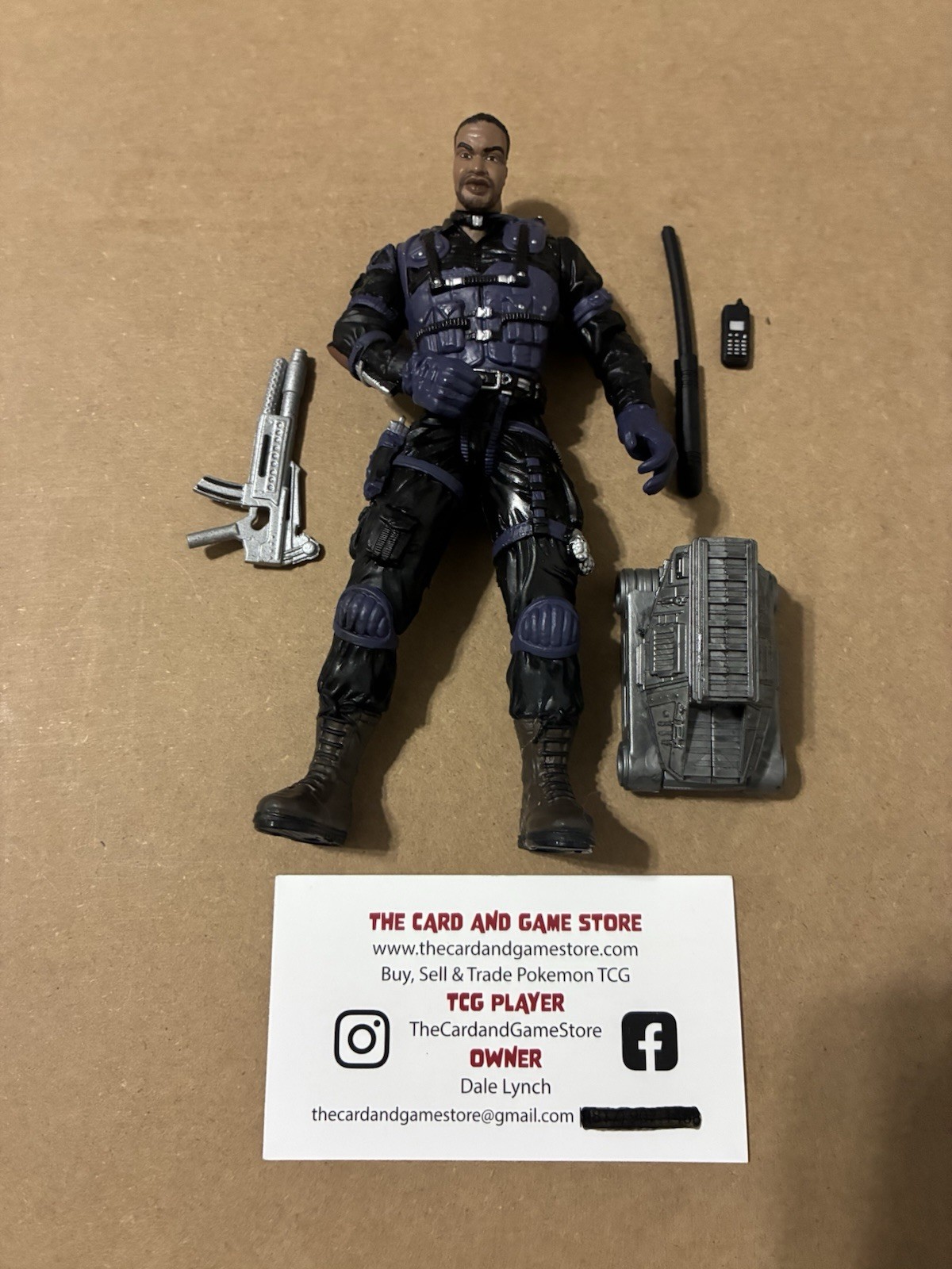 Spawn Al Simmons Movie Loose Figure Comic Card Promo Mcfarlane Toys