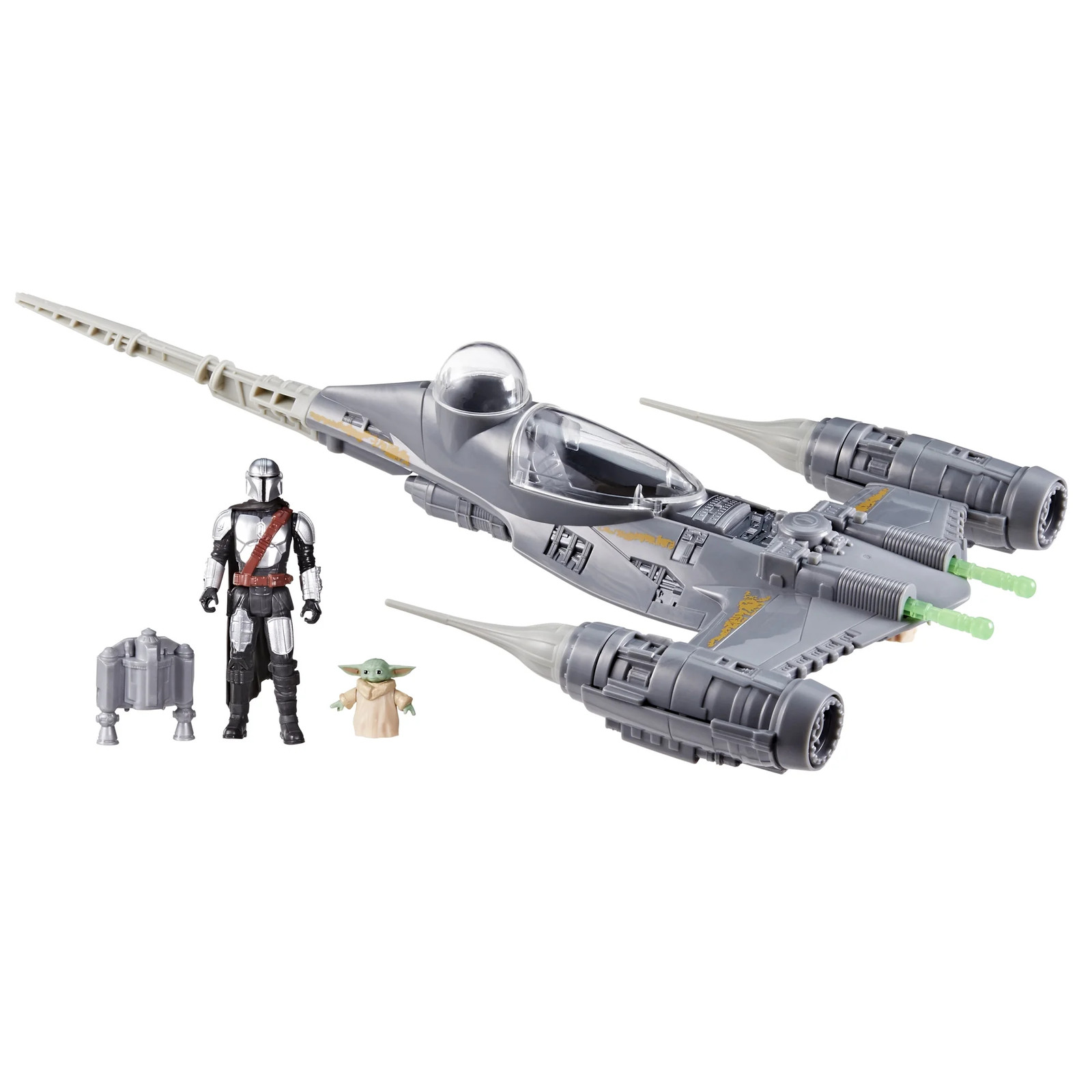 MANDALORIAN STARFIGHTER Star Wars Epic Hero Series Action Figures