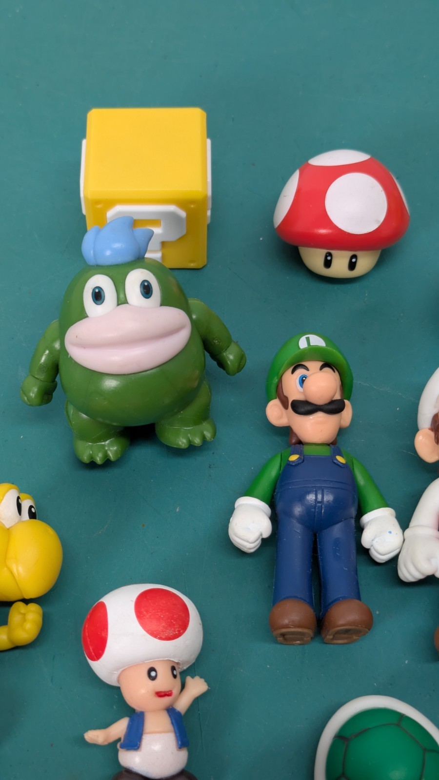 Large Super Mario Figure Lot Jakks World of Nintendo Spike Koopa Luigi Toad More