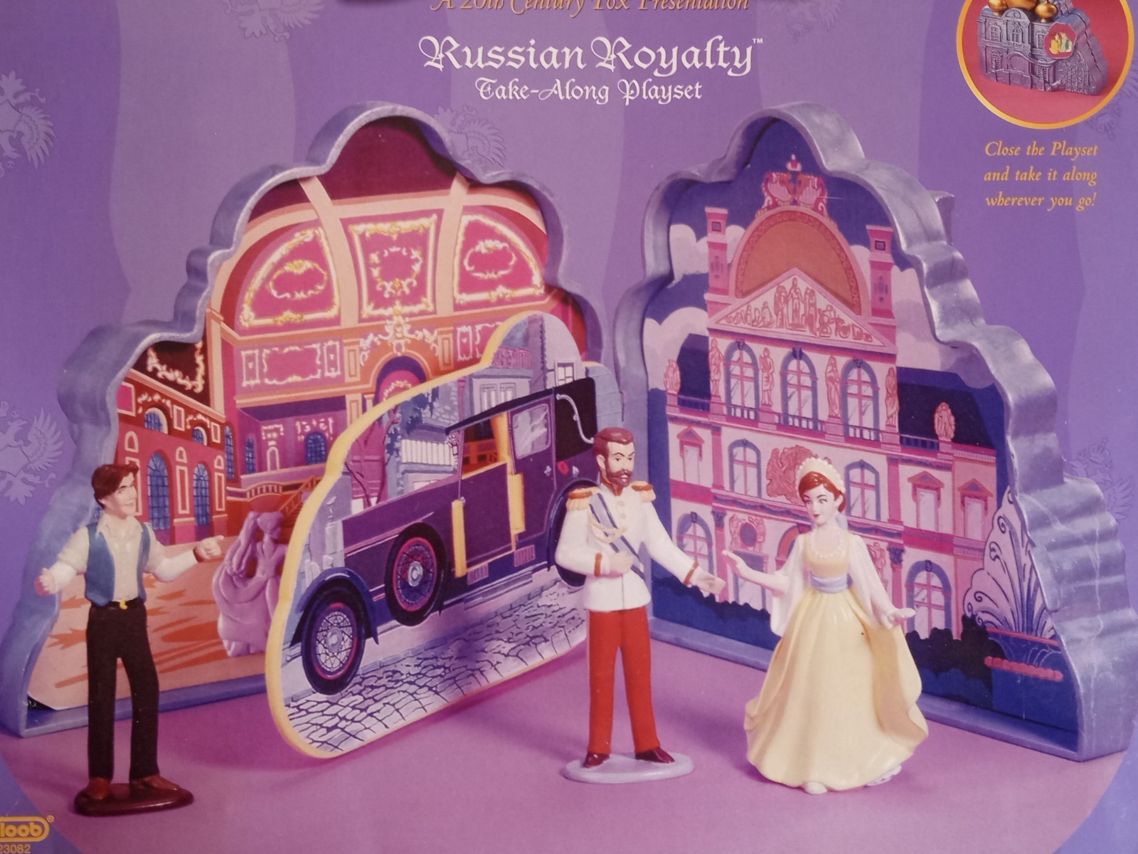 💖 1997 Anastasia Czar Russian Royalty Take-Along Playset by Galoob NIB 💖