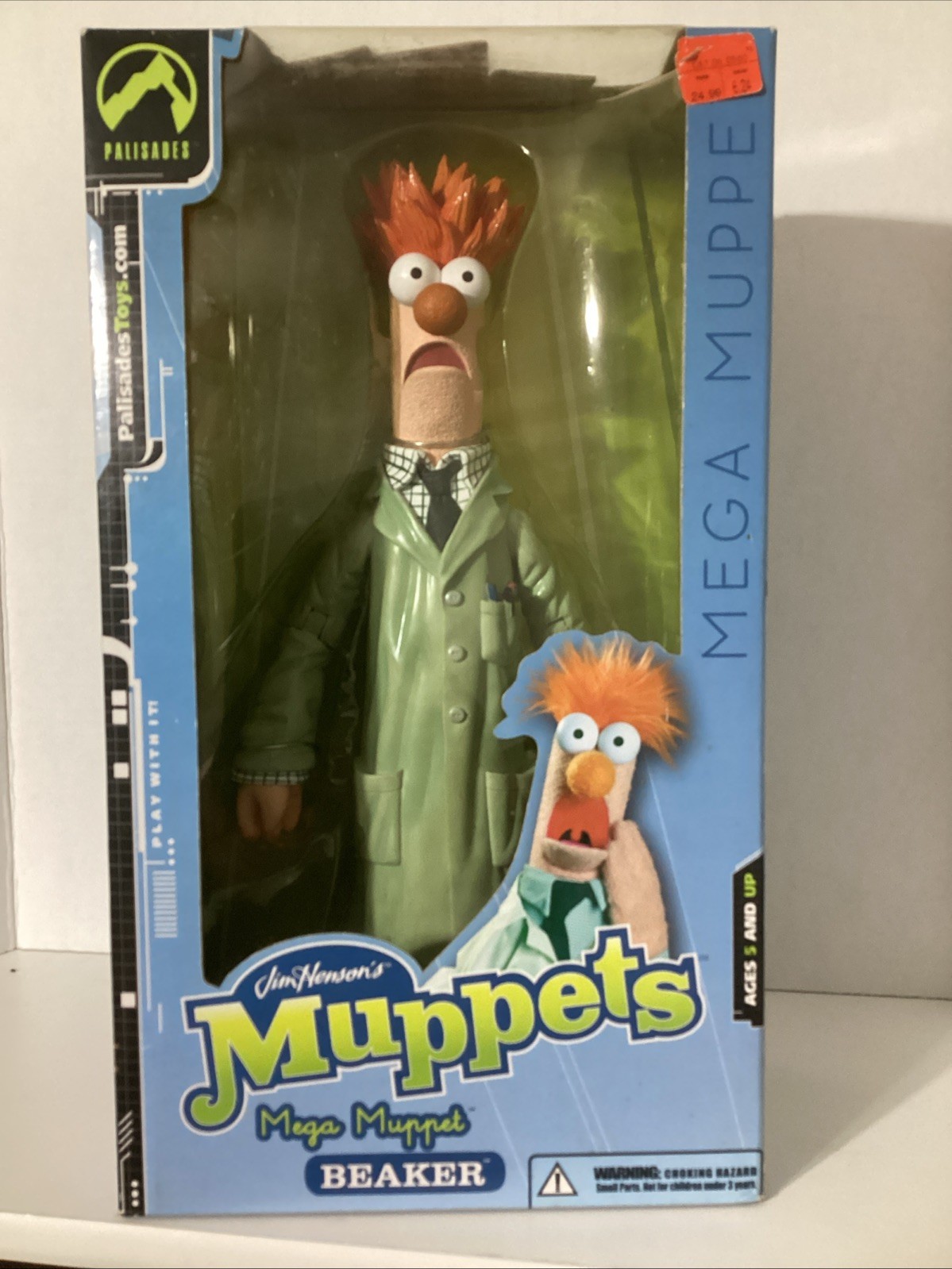 Palisades Muppets Mega Muppet Beaker 2003 NEW IN BOX
