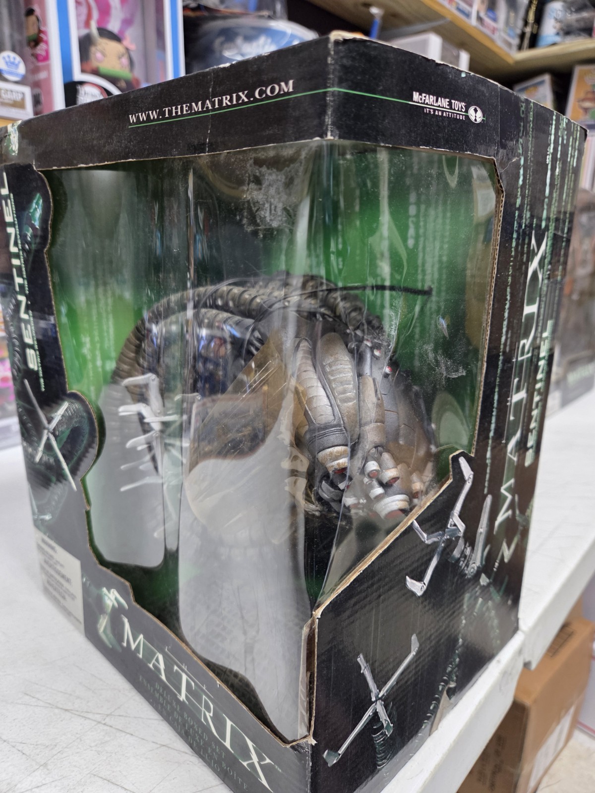 The Matrix Sentinel Figure McFarlane Toys Deluxe Box Set