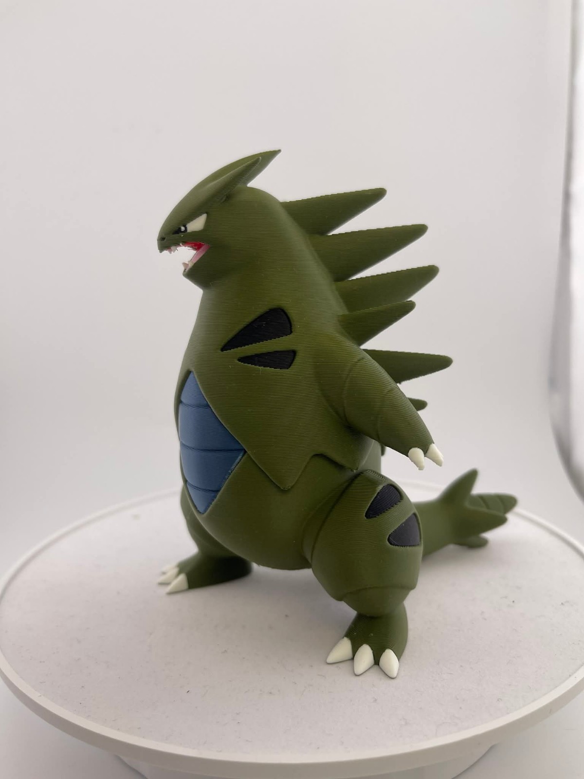 Tyranitar Inspired Figure – 6 Inch 3D Printed Fan Art Collectible