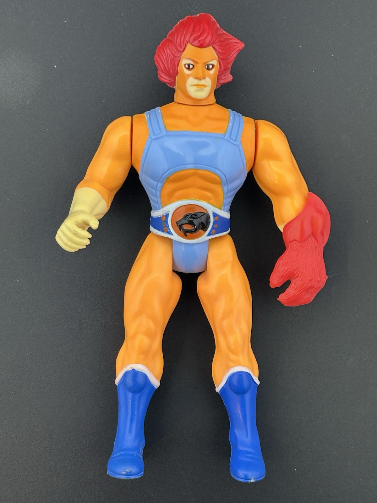 Vintage LJN Thundercats Lion-O Battle-Matic 6.5″ Action Figure W/ Power Glove