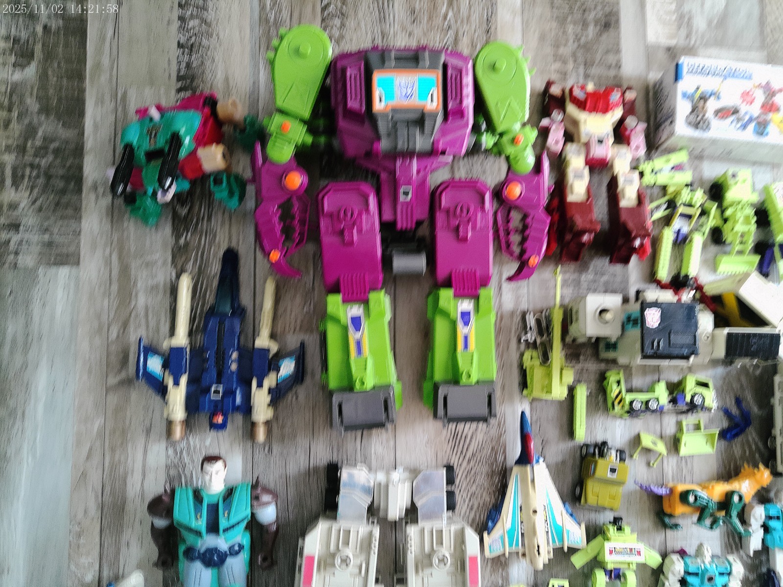 Transformers G1 Lot Scorponok Metroplex Soundwave Constructicons Insecticons