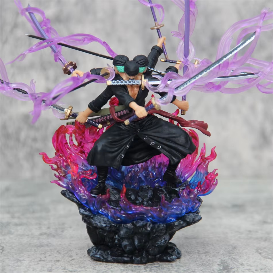 One Piece Zoro Asura Figure – 14cm/5.5″ PVC Action Figure Collection Action Toy