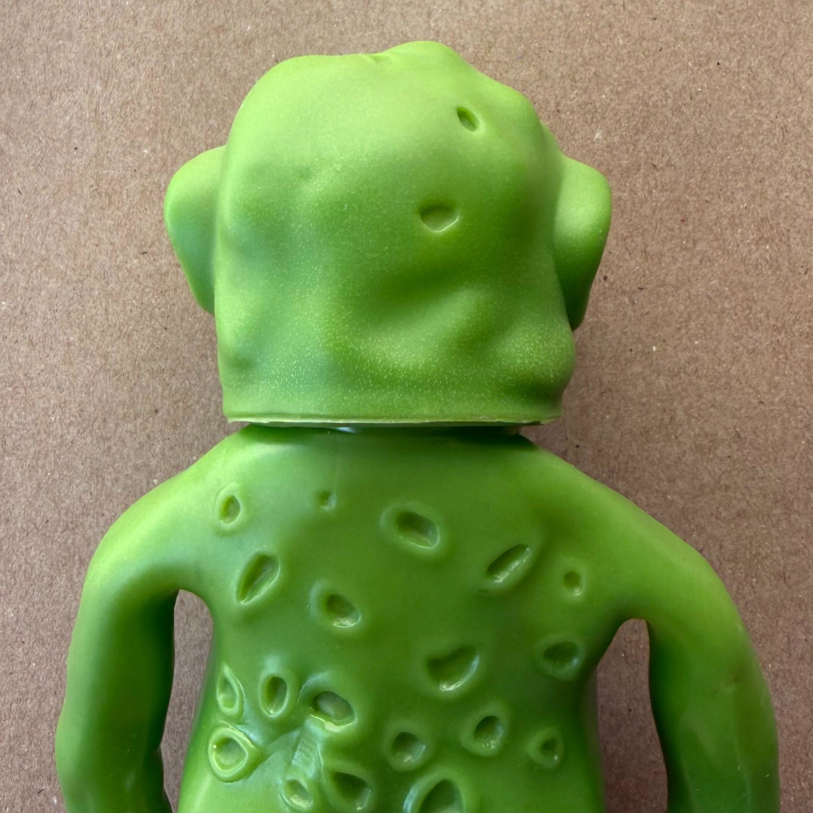 Ooze-It Squeeze Slime Green Alien Monster Vintage Designer Art Toy Figure Rare