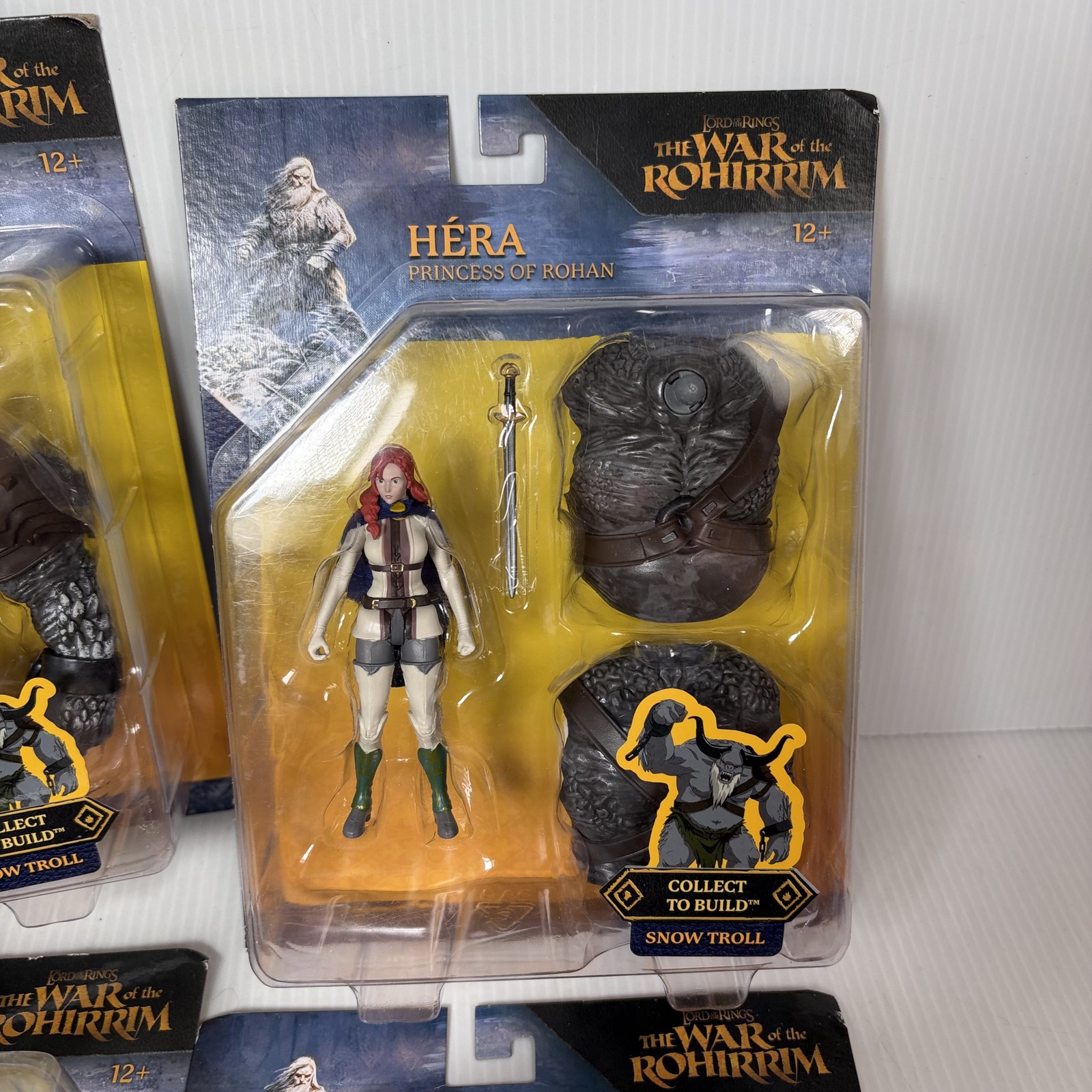 Lord of the Rings War of the Rohirrim Action Figures Wulf Hera Helm Hammerhand