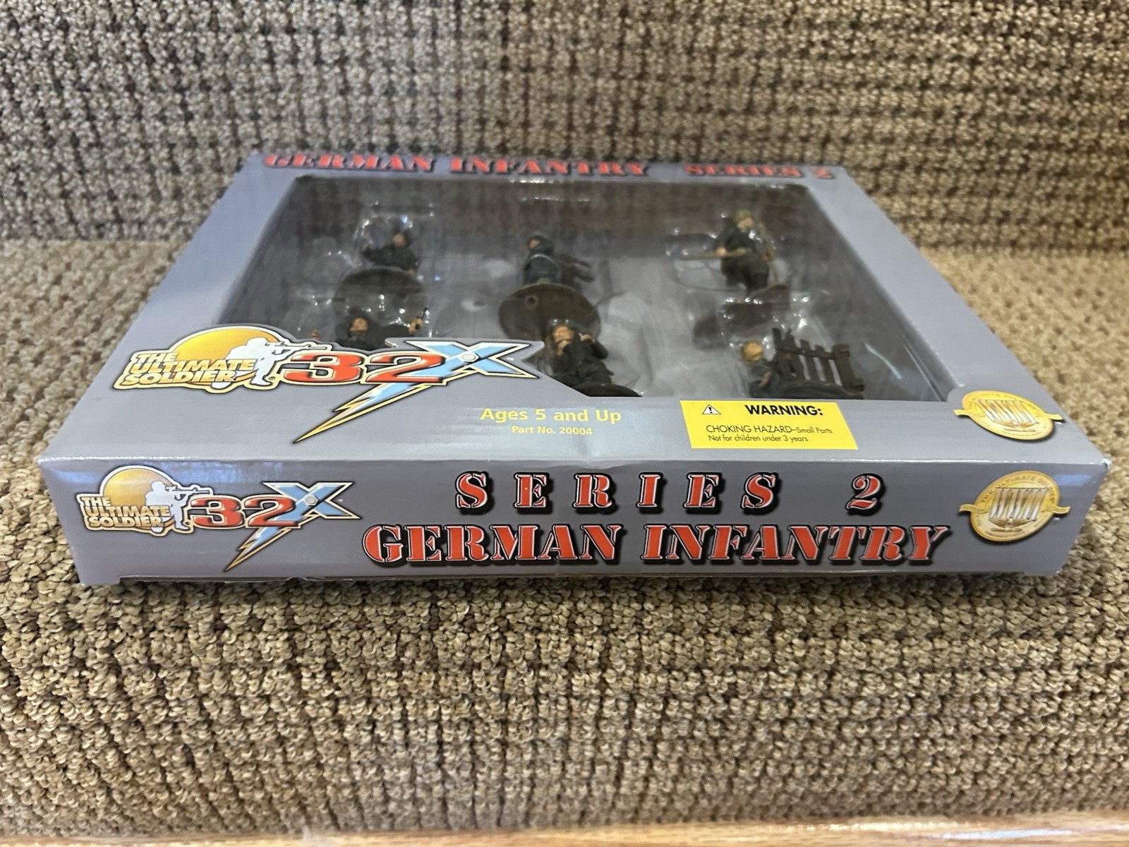 Ultimate Soldier 1:32 German Infantry Series 2 w/6 Soldiers, E. Front, No. 20004