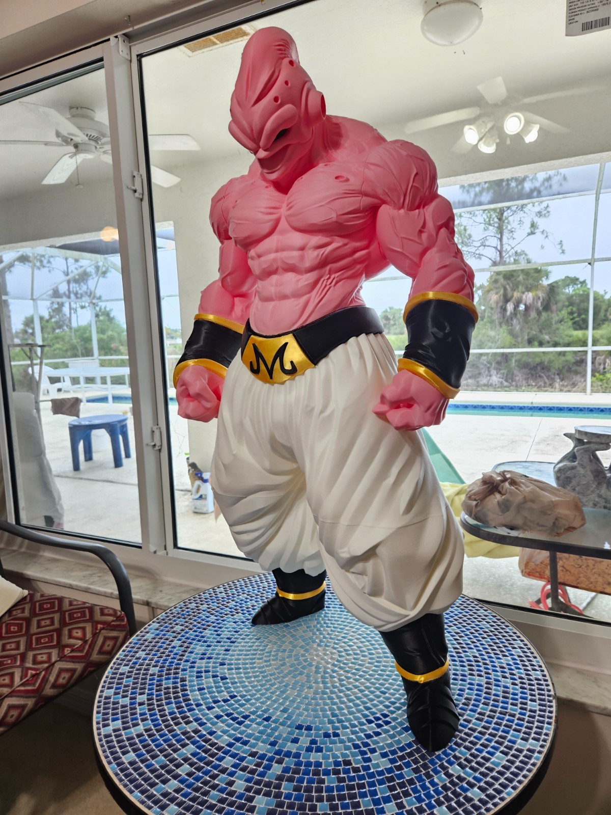 Majin Buu Statue Dragon Ball Z Life Size Large (3 sizes) (10, 19, 32 inches)