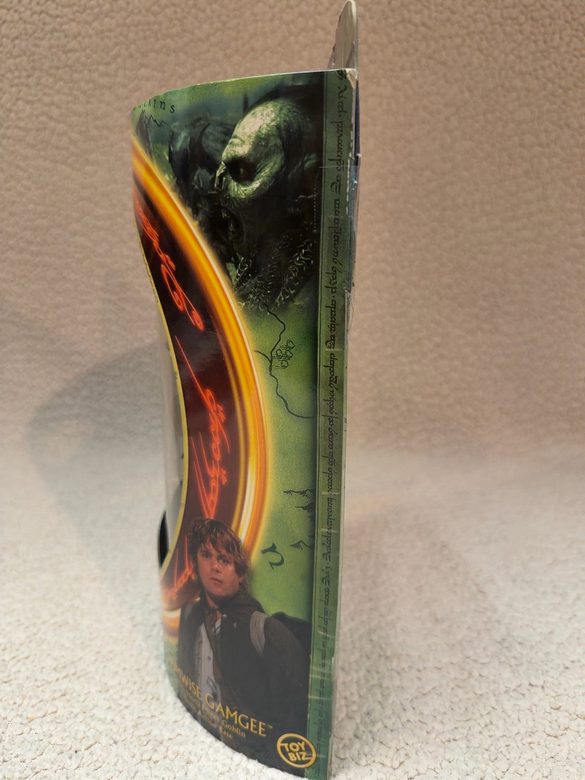 Lord of the Rings Samwise Gamgee Moria Mines Battle Action Figure Sealed Toy Biz