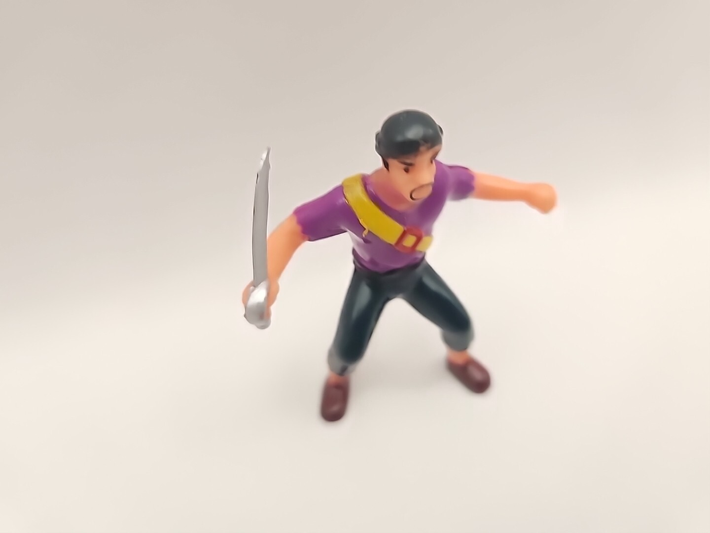 Purple pirate crew mate scary villain toy figure