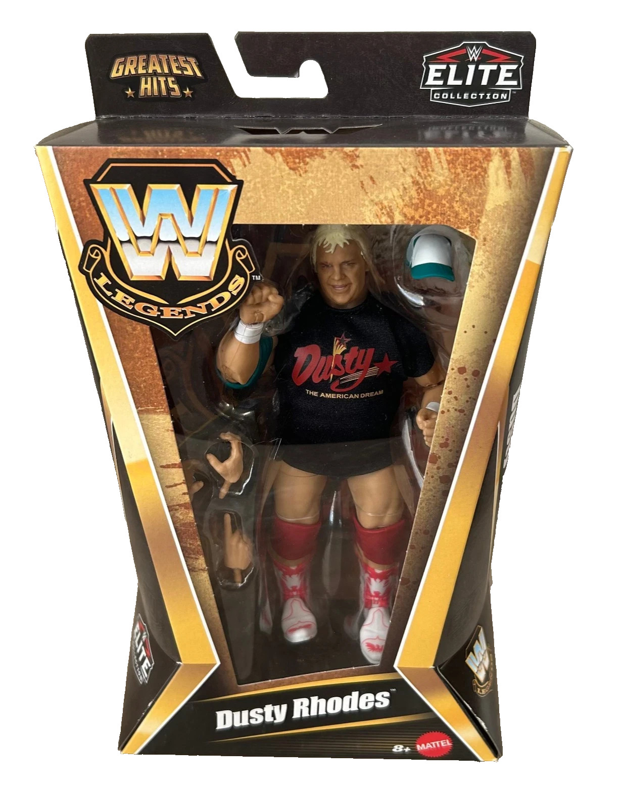 BRAND NEW WWE Elite Collection Greatest Hits Dusty Rhodes Action Figure Mattel