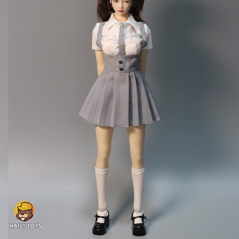 HAILI TOYS 1/6 Workplace JK Clothing Set Model Fit 12” Body Figures