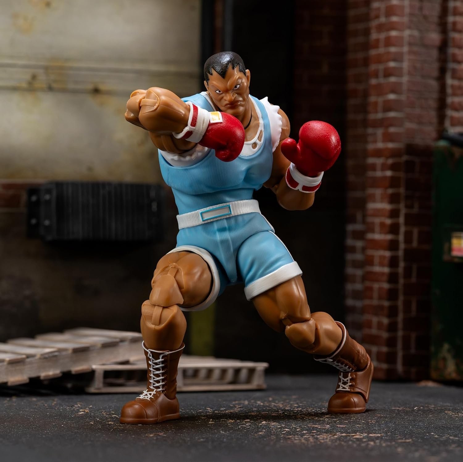 Jada Toys Street Fighter II Balrog Action Figure 1:12 Deluxe Scale 6″ Tall,…