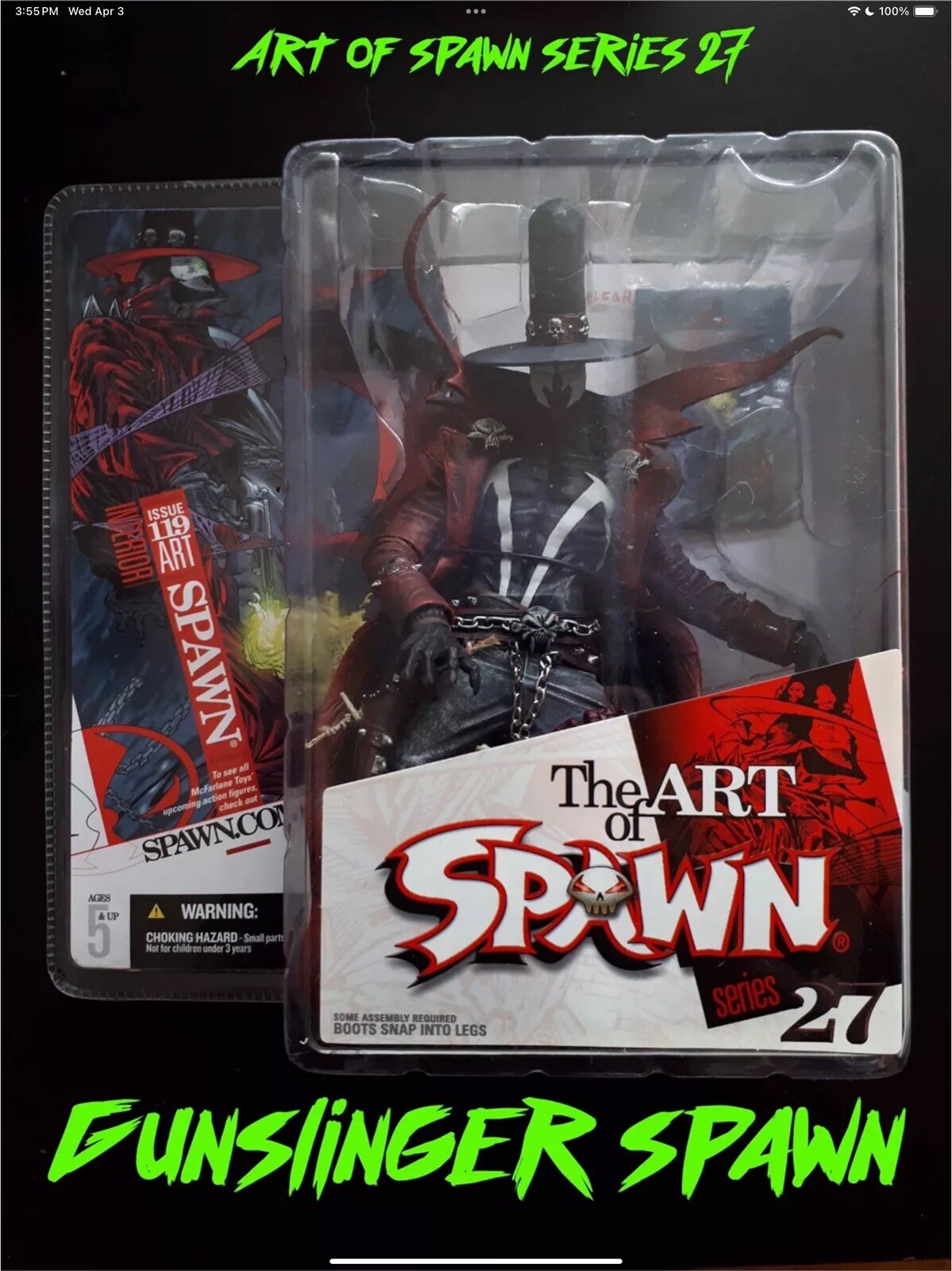 McFarlane Spawn Series 27 Complete Set Classic Covers Never Opened