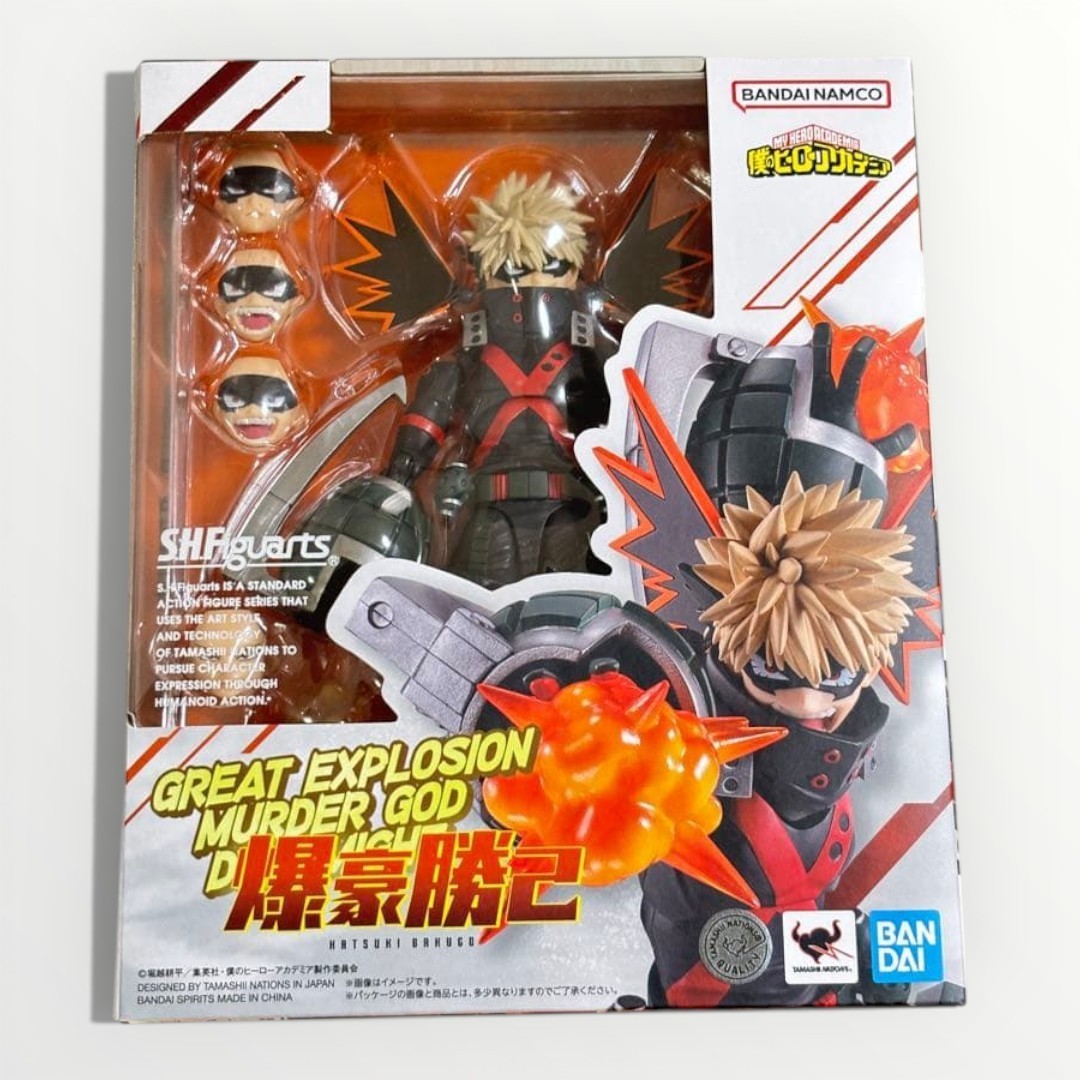 S.H.Figuarts My Hero Academia Katsuki Bakugo Action Figure BANDAI JAPAN