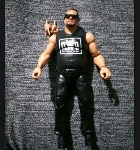 WWE Elite Monday Night War Complete nWo Big Bubba Rogers Build a Figure BAF WCW