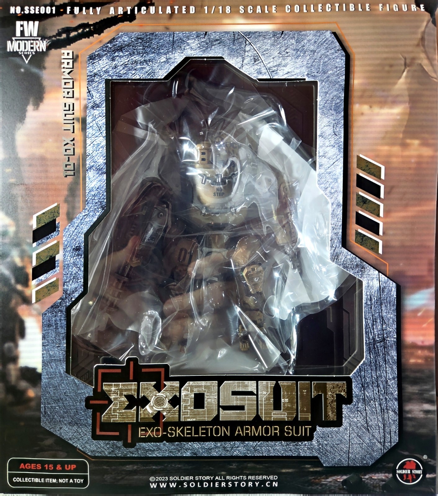 Soldier Story 1/18 Exosuit Exo-Skeleton Armor Suit SSE002