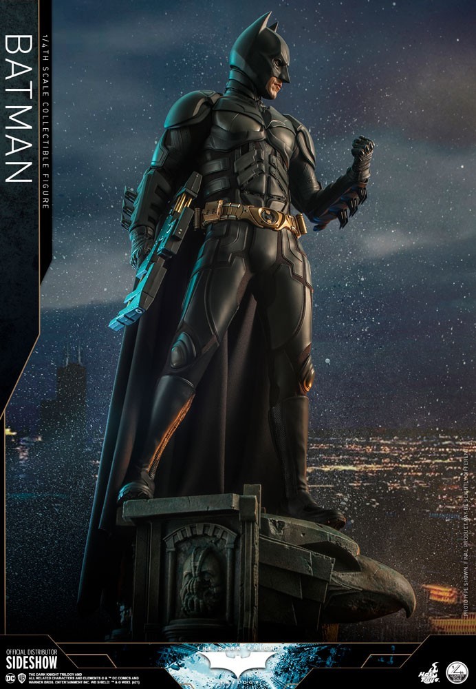 Hot Toys Batman Dark Knight Trilogy 1:4 Scale Figure Christian Bale Wayne QS019