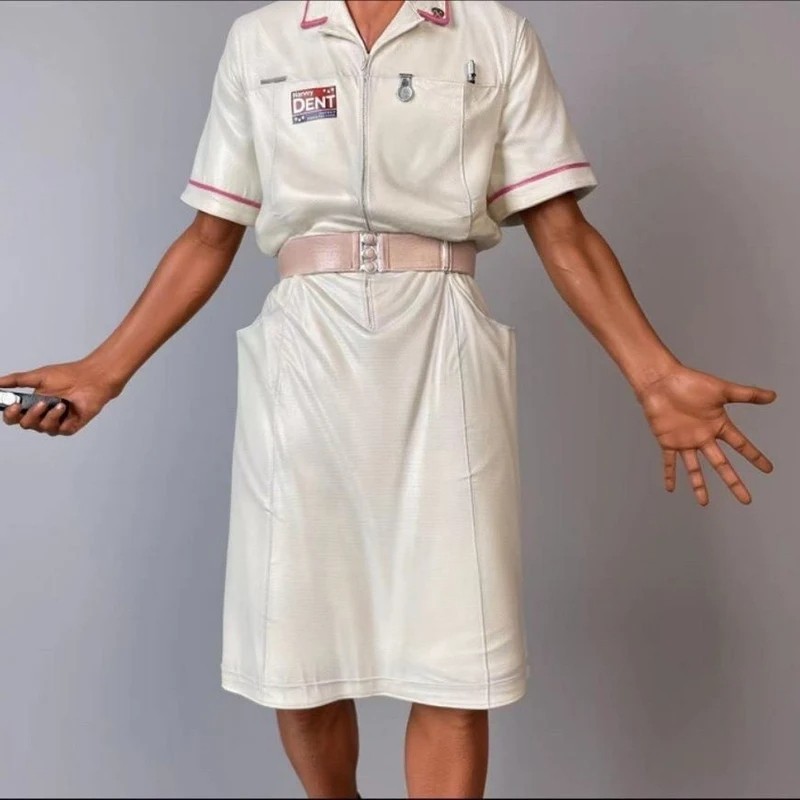 Heath Ledger Joker Nurse Uniform 54 cm Figure – Dark Knight Movie Replica Statue