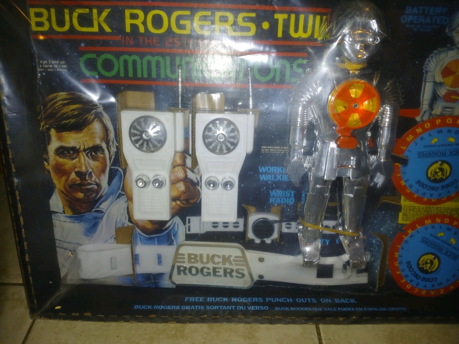 1979 Buck Rogers Twiki Robot Communications Set Sealed Mint NOS Beauty!